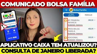 BOLSA FAMÍLIA: APLICATIVO CAIXA TEM ATUALIZA com VALORES e MENSAGENS começam a SUMIR? ENTENDA!