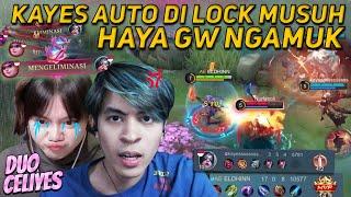 KALIAN LOCK AYANG GW⁉️ GW HABISIN KALIAN‼️ FT KAYES @Kayessss Mobile Legends