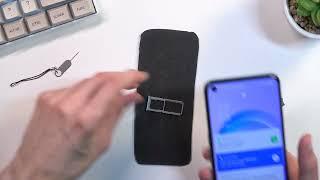 OPPO A96 How to Insert SIM and SD Card | Install Nano SIM and Micro SD