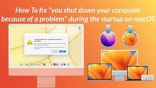 How to Fix "You shut down your computer because of a problem" during the startup on macOS