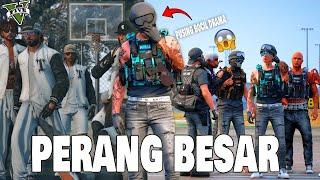 PERANG BESAR !! AKU MENYELAMATKANYA DIA DARI KEPUNGAN MUSUH !! GTA 5 ROLEPLAY