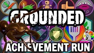 GROUNDED Every Achievement CHALLENGE! LIVE