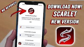 Update Scarlet NEW Version : Install Scarlet on iOS Without Unable to Verify