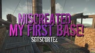 MISCREATED - Building my First base! Crows Nest!