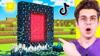 SFATO i TIKTOK più VIRALI al mondo su MINECRAFT 1.19!