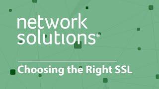 SSL Certificates with Network Solutions