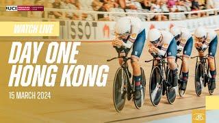 LIVE - Day One Hong Kong, China | 2024 Tissot UCI Track Cycling Nations Cup