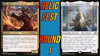 Relic Fest Round 1 : Juri VS Light paws MTG EDH Duel Commander