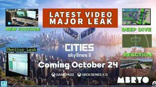 Cities Skylines 2 - Major LEAK - Dev Diary - Behind the Road Tools - Deep Dive - Reaction