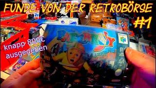 Wertvolle Sammlerstücke | Knapp 800€  für Videospiele | Retrobörse Mainz Folge 1