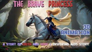 The Brave Princess: A Heartwarming 3D Animated Tale of Faith, Hope, and Courage story for Kids