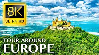 TOUR AROUND EUROPE 8K ULTRA HD