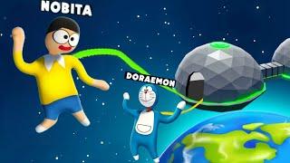 Doraemon And Nobita Got Stuck In SPACE !!