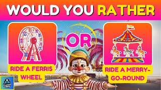  Brain Breaks for Kids | Fun Carnival-Themed Would You Rather Game (No Movement Needed!)