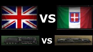 Hoi4 British vs Italian supply trains
