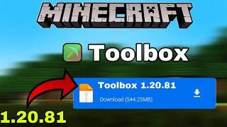 Minecraft | Toolbox 1.20.81 | Minecraft Toolbox 1.20.81 | 100% Working | All issues Fix | Official