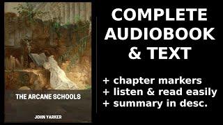 Arcane Schools (1/2) ️ By John Yarker. FULL Audiobook