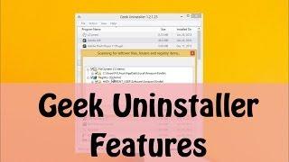 Geek Uninstaller-Standalone, Fast, Simple Uninstall Tool