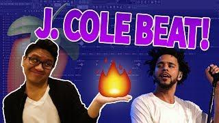 SOMEBODY CALL J COLE!!! Making A J. Cole Type Beat From Scratch In FL Studio!
