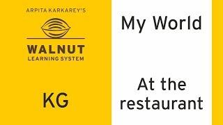 KG - MyWorld - At the restaurant