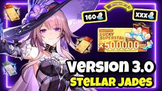 All Free Stellar Jades in 3.0 Version ( F2P Stellar Jades Guide ) | Honkai Star Rail