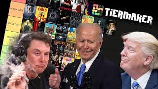 Trump, Biden & Elon Musk make a Series Tier List