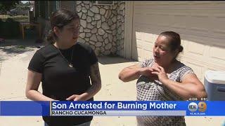 Authorities: Man Lit His Mom On Fire Before Rancho Cucamonga Standoff