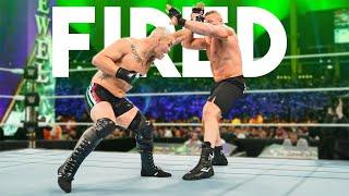 WWE Superstars Who Were Fired INSTANTLY After A Match