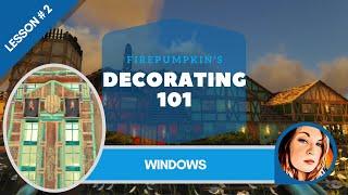 Ark Survival | Decorating 101| Lesson #2 Windows