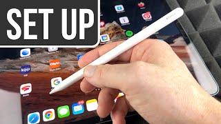 Apple Pencil 2 Set Up Guide - How to Pair with iPad Pro - Beginners Guide