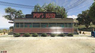 Fivem Pops Diner MLO for Fivem Server | GTA 5