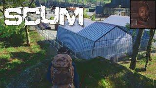 Nighttime Base Building, Airdrop Loot, and Mech Area Raids - SCUM Gameplay