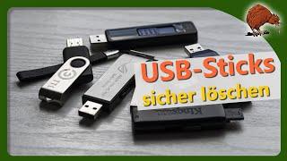 Anleitung: USB-Stick sicher löschen