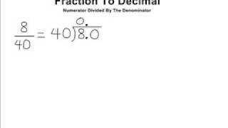 Change Fraction Into Decimal