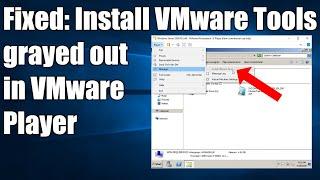 Install VMware tools grayed out [Fixed]