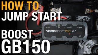 How to jump start using your NOCO Boost GB150