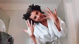 Anna Andres, big hair with hot rollers in 10 min!