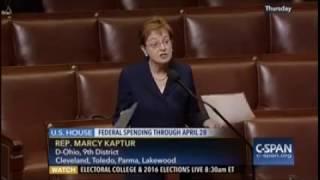 Rep. Kaptur speaks out against the Majority budget process