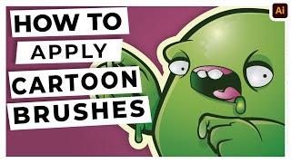 Step by Step Adobe Illustrator Tutorial using Brushes