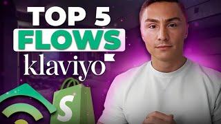 TOP 5 Klaviyo Email Marketing Flows For E-commerce Brands