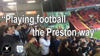 Preston North End PNE fans singing the Daniel Johnson song away at Charlton Athletic.