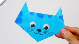 Easy Origami CAT face | Paper CAT