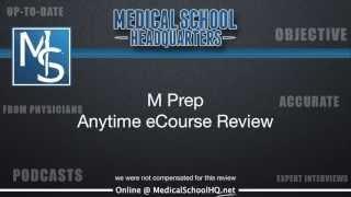 M Prep MCAT Anytime eCourse Review -- MCAT Prep on a Budget