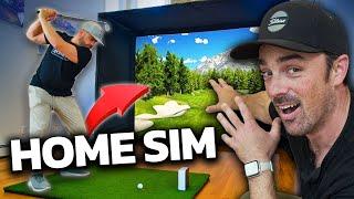 How to Build an Affordable Home Golf Simulator [Super Easy!]