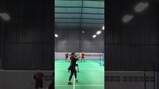 My mini #badminton #smash  #girl #beginner #crash #sport #asia #music