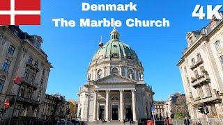 【 4K 】 The largest church dome in Scandinavia -The Marble Church | 北歐最大圓頂教堂 - 丹麥大理石教堂