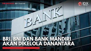 BRI, BNI dan Bank Mandiri Akan Dikelola Danantara | IDX CHANNEL