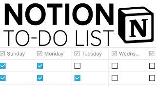 Notion App Tutorial: How to Build a Powerful Notion To-Do List! (Step-By-Step)