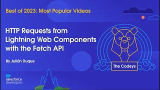 HTTP Requests from LWC with the Fetch API | Developer Quick Takes