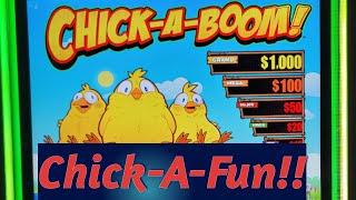 Chick-A-Boom Slot Session   Fun Multiple Bonuses